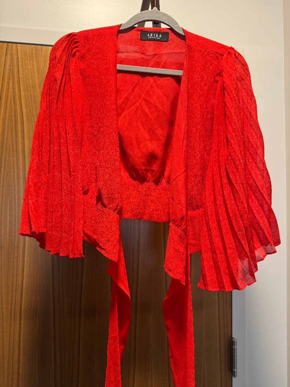 Akira Red Crop Top